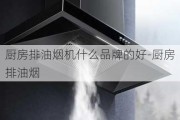 廚房排油煙機什么品牌的好-廚房排油煙