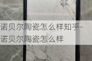 諾貝爾陶瓷怎么樣知乎-諾貝爾陶瓷怎么樣