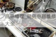 廚電修理_廚房電器維修大全