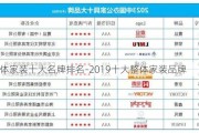 整體家裝十大名牌排名-2019十大整體家裝品牌