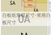 白板紙常規(guī)尺寸-常用白板尺寸