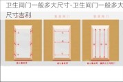 衛(wèi)生間門一般多大尺寸-衛(wèi)生間門一般多大尺寸吉利