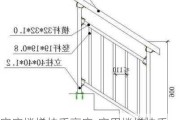 家庭樓梯扶手高度-家用樓梯扶手高度標(biāo)準(zhǔn)尺寸