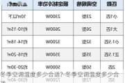 冬季空調(diào)溫度多少合適?-冬季空調(diào)溫度多少合適