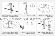 洗臉盆進水管怎么安裝-洗臉盆怎么安裝