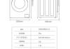 滾筒洗衣機尺寸長寬一覽表-滾筒洗衣機尺寸