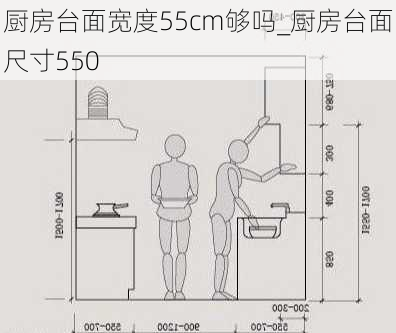 廚房臺面寬度55cm夠嗎_廚房臺面尺寸550