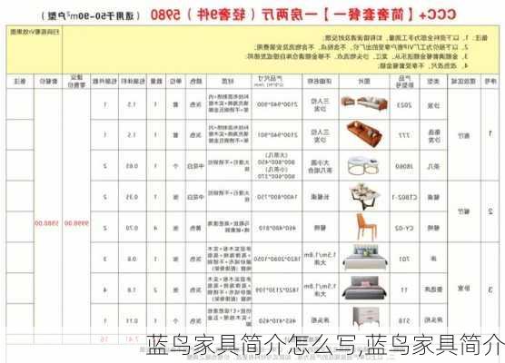 藍鳥家具簡介怎么寫,藍鳥家具簡介