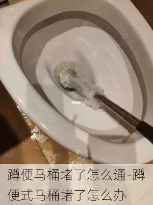 蹲便馬桶堵了怎么通-蹲便式馬桶堵了怎么辦