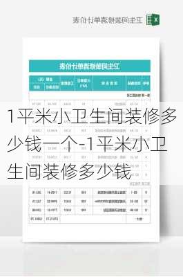 1平米小衛(wèi)生間裝修多少錢一個-1平米小衛(wèi)生間裝修多少錢