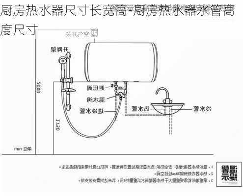 廚房熱水器尺寸長寬高-廚房熱水器水管高度尺寸