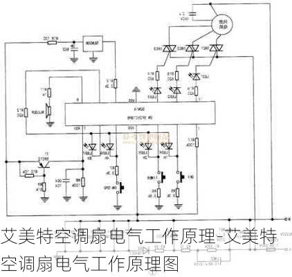 艾美特空調(diào)扇電氣工作原理-艾美特空調(diào)扇電氣工作原理圖