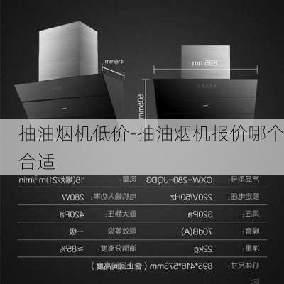 抽油煙機(jī)低價(jià)-抽油煙機(jī)報(bào)價(jià)哪個(gè)合適