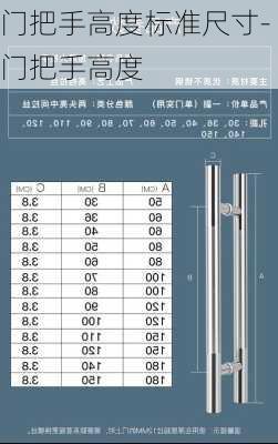 門把手高度標(biāo)準(zhǔn)尺寸-門把手高度