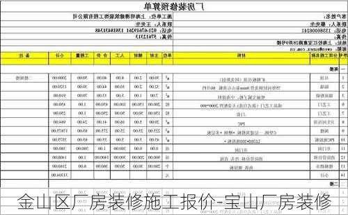 金山區(qū)廠房裝修施工報(bào)價(jià)-寶山廠房裝修