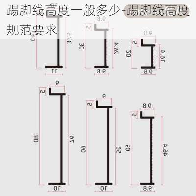 踢腳線高度一般多少-踢腳線高度規(guī)范要求