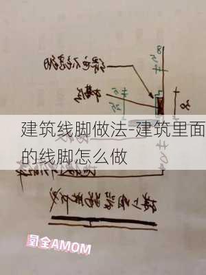 建筑線腳做法-建筑里面的線腳怎么做