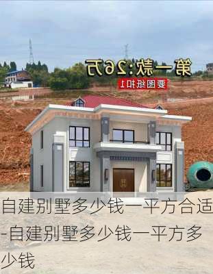 自建別墅多少錢一平方合適-自建別墅多少錢一平方多少錢